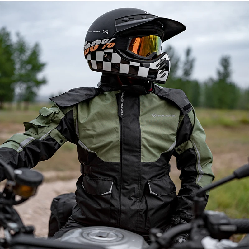 Männer Frauen wasserdicht Moto – Fishing Rain Suit Bewertung und Preis
