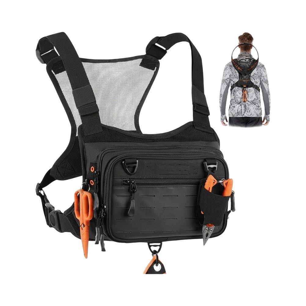 Brusttasche/Rucksack/Weste für – Fishing Vest Bewertung und Preis